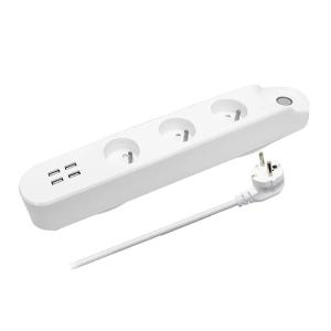 China Universal UK US Power Strip With 3 Outlets WIFI For Smart Home factory