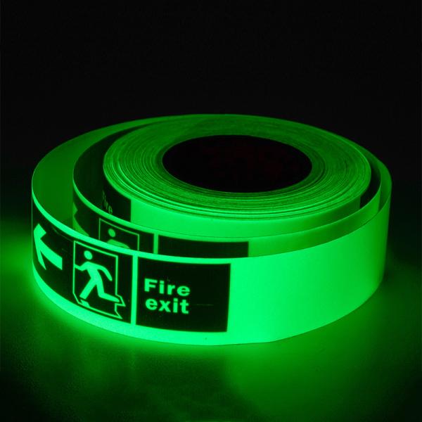 Waterproof Night Self-luminous Photoluminescent Luminous Glow In The Dark Safety