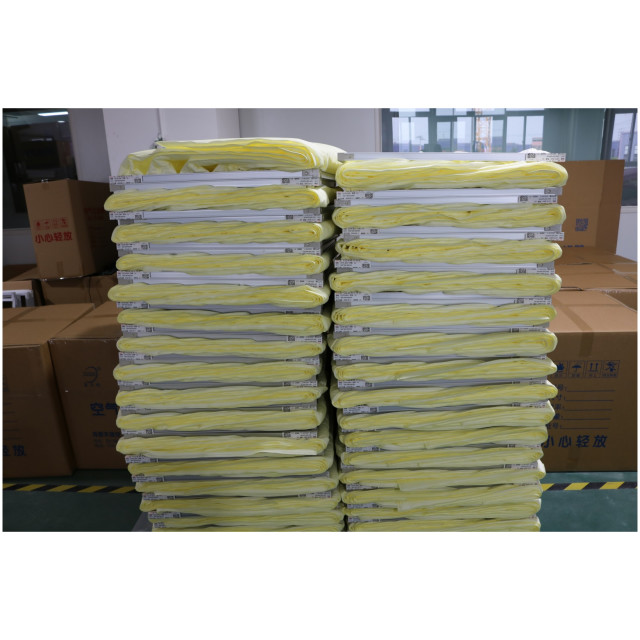 F5 Medium Efficiency Air Filter Bag Pocket Filter With Galvanized Frame