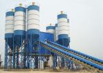 HZS120 Compact Ready Mix Concrete Plant , Precast 120m3/H Concrete Mixing Plant
