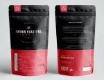Stand Up 130 Microns Coffee Pocket With One Way Degassing Valve