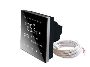 China Excellent quality HVAC system CE under tile electric floor heating cable mat thermostat factory