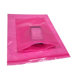 250X350MM PE Pink Anti Static Shielding Bag Self Sealing esd