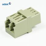 LC/UPC Duplex MM Hybrid Fiber Optic Connector Adapters CE Certified