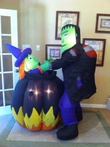 China Inflatable christmas / halloween / inflatable festival cartoon / inflatable franklin factory