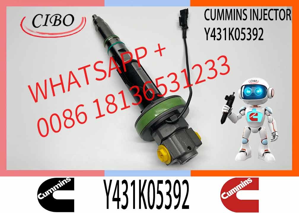 Heavy Truck Diesel Fuel Injector Y431K05392 2867147 2867148 F00BJ00001 For CUMMINS QSK19 QSK38 QSK50 QSK60 Diesel Engine