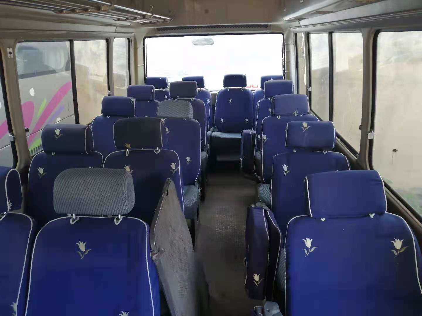 2010 Year 20 Seats Used Coaster Bus , Toyota Coaster Bus RHD Used Mini Bus With Diesel Engine , Left Steering