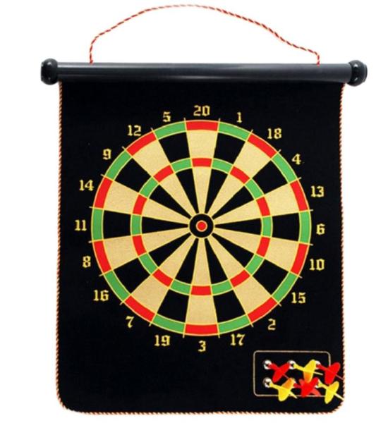 China Children Entertainment Magnetic Dart Board , Dart Board With Magnetic Darts factory