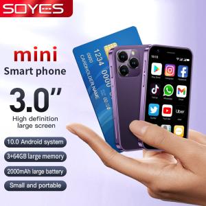 China Quad Core 4G Mini Smartphone 3+32GB XS16 Android 10.0 3 Inch Screen Smartphone factory