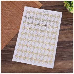 China Manual Account Luminous Star Stickers 1.25mm Mobile Back Sticker factory