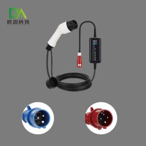 China Mckee EV Portable Electric Vehicle Charger 3 Phase Type 2 Car Charging Connector factory