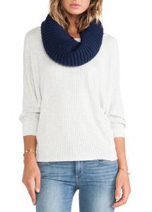 China LADY 100% ACRYLIC FASHIONABLE KNITTED INFINITY SCARF factory