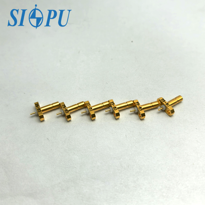 SSMB Male RF Coaxial Connector – Flange Mount Plug