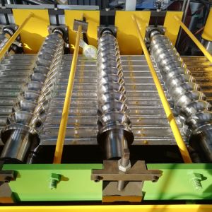 762mm Width Aluminum Zinc PPGI Sheet Corrugating Iron Sheet Roll Forming Machine
