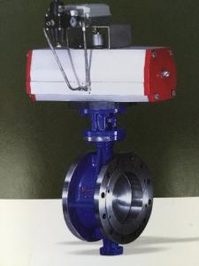 China Low Temperature Resistant Material Flange Butterfly Valve API 598 Test And Inspection factory