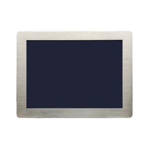 China 128GB SSD Anti Glare 10 Points Capacitive Touch Stainless Steel Touch Panel PC CE/FCC/RoHS Compliant factory