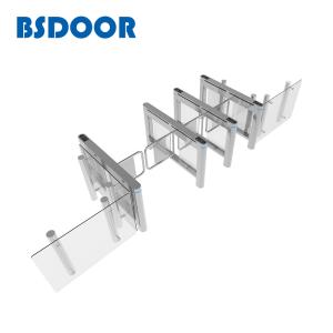 China Biometric Sensors Rfid Speed Swing Turnstile Gate Facial Recognition factory