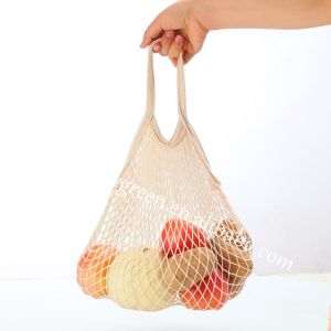 Washable 100pcs Cotton Mesh Tote Biodegradable Reusable Produce Bags