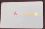 Thermal Printable Pvc Blank Card Blank Cr80 54*85.6mm For Card Production