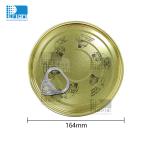Triple Tight Lids Rings Customized Metal Tin Can Components