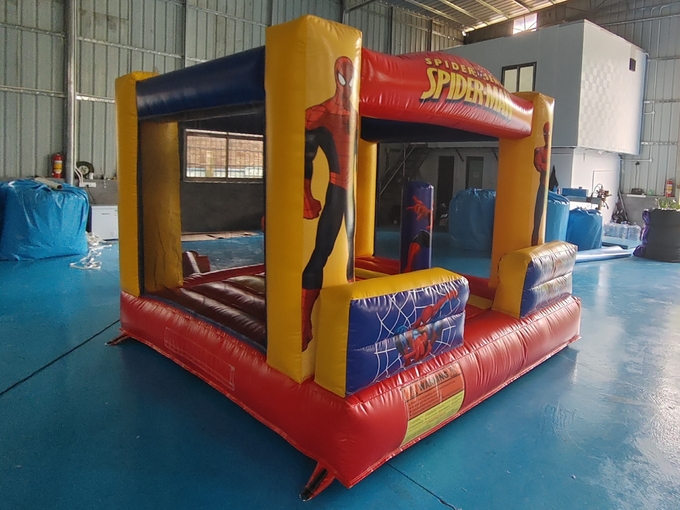 New Design Inflatable Bounce House Spiderman Hero Cartoon Inflatable Trampoline Jumping House Castle For Kids