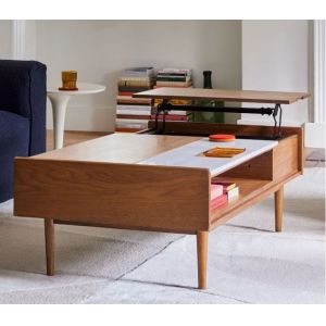 modern rectangle coffee table set for living room