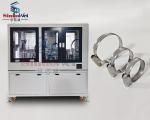 Free Torsion 0.4 German Hose Clamp Machine Double Station Hose Banding Machine