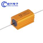 RX24 Gold Aluminum Housed wirewound 10W 25W 50W 100W 200W Tolerance 5% Resistor