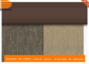 China Linen feel room darking blackout roller curtains factory