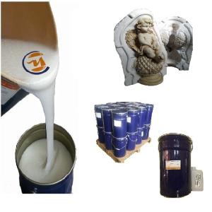 China RTV-2 Liquid Silicone Rubber For Making Mold For Resin Statue Sculpture factory