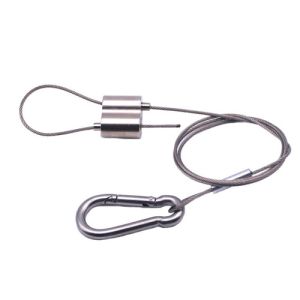 Galvanized Steel LED Ceiling Light Kit ，Hanging Custom Wire Rope Assemblies