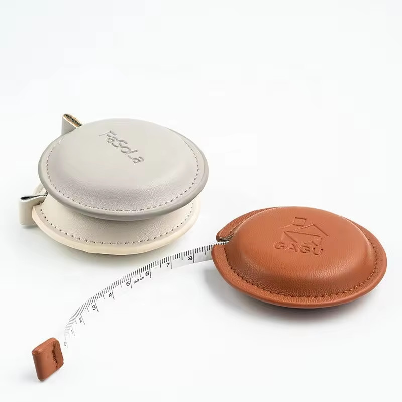 Wintape Leather Soft Tape Measuring Body Measurements Accurate Scale Sewing Tape Measure With Logo Brand Printing