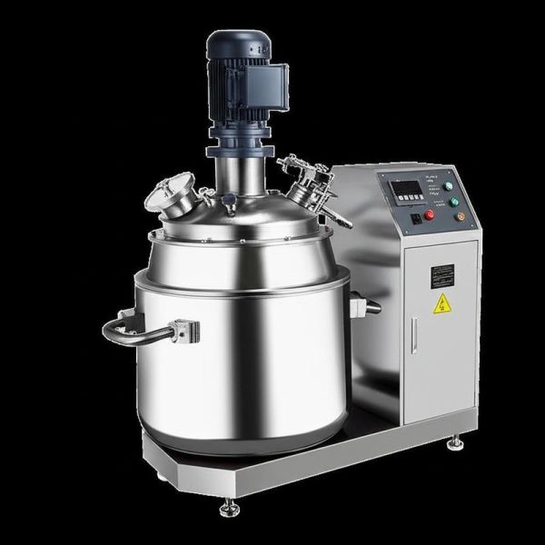 Smooth and Consistent Vacuum Homogenizing Emulsifier 3kW Stainless Steel
