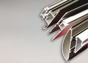 China Heat Insulation Thermally Broken Aluminium Windows 6063 6061 Alloy Temper factory
