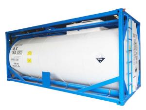 China Ex-factory price hydrochloric acid and sulfuric acid chemical transport tank container factory