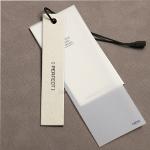 Garment T Shirt Whiteboard Personalized Hang Tag Bronze Printing