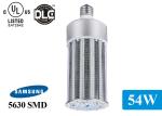 Waterproof IP65 54W Outdoor LED Corn COB Bulb , 180 Degree LED Bulb
