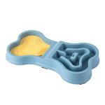 Interactive Dog Puzzle Bowl & Lick Mat Combo | Brain-Stimulating Pet Feeder with