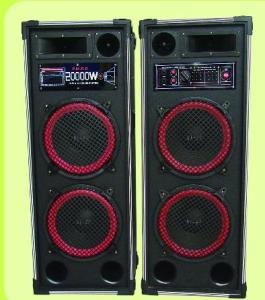 China 2.0 professional passive stage speaker system with shaking sound factory