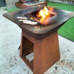 Outdoor Kitchen Metal Bbq Grill Garden Backyard Steel Bbq Grill