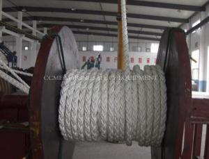 China supply 8 strand nylon mooring rope factory