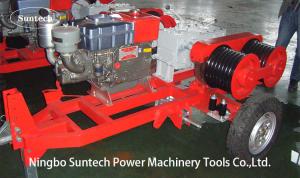 China Steel Electric Cable Winch Puller / Portable Electric Winch For Cable Pulling on sale