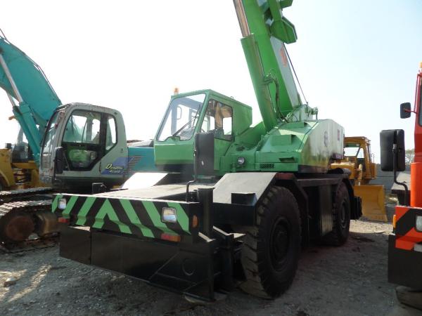 USED KOBELCO RK250-II Rough Terrain Crane for sale original 25t used kobelco
