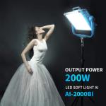 3200K 5500K LED Camera Film Studio Light CRI 95 CCT V-Mount