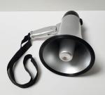 18650 Portable Lthium Battery Operated Bullhorn Megaphone ABS Construction 30W