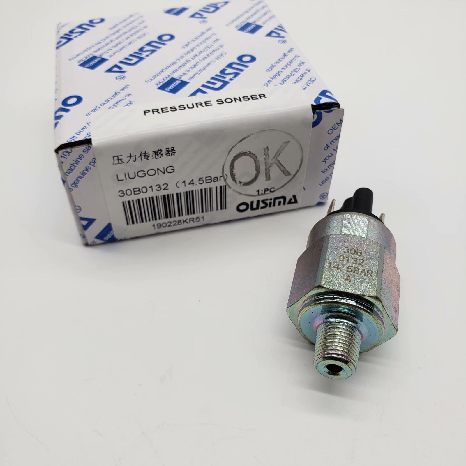 OUSIMA Eletric Excavator 30B0132 14.5 Bar Pressure Sensor