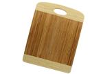 Food Safe Durable Natural Bamboo Cutting Board With Natural Wood Color