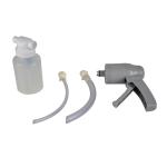 White CPR Resuscitation Mask Hand Operated Suction Manual Suction Pump Unit