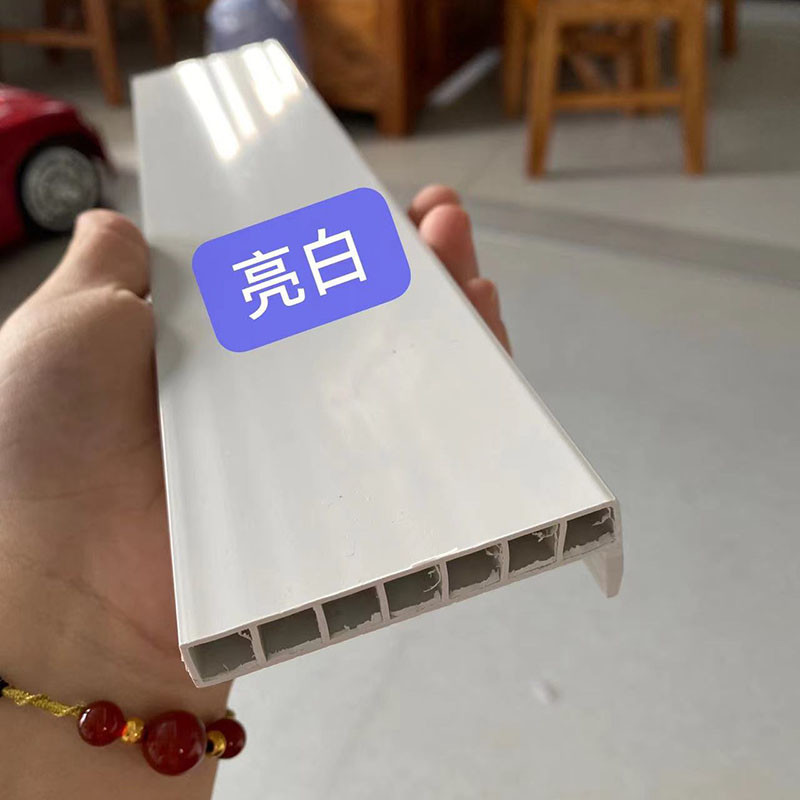 Customized Weight Rectangle Smooth SPC Skirting Line OEM ODM