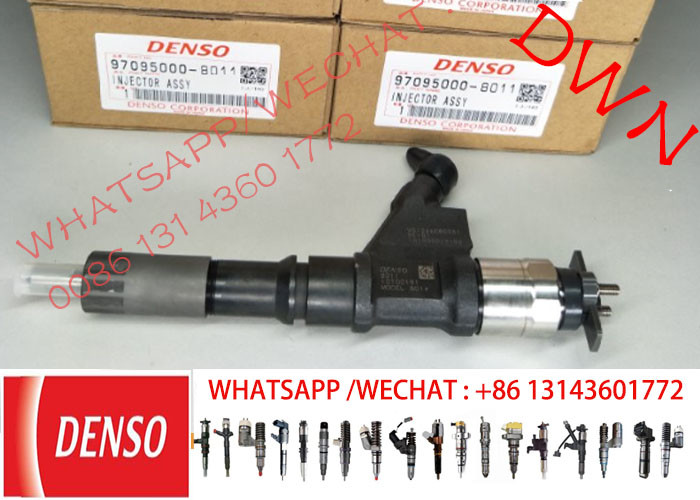 GENUINE original DENSO Injector 095000-8011 095000-8010 095000-8910 095000-8911 truck injector for HOWO A7 VG1246080051